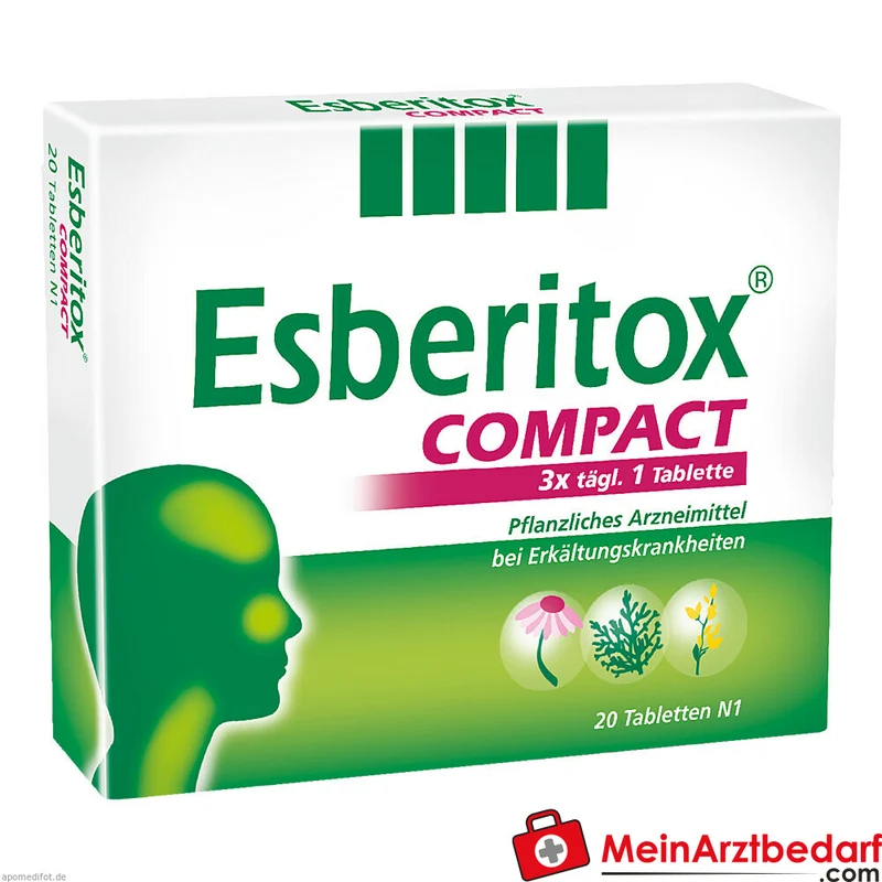 Esberitox Compact Tabletten bei Erkältung und grippalen Infekten