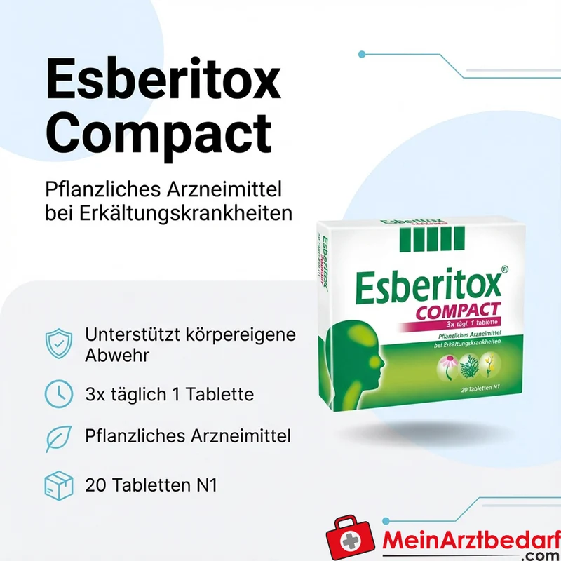 Esberitox Compact Tabletten bei Erkältung und grippalen Infekten