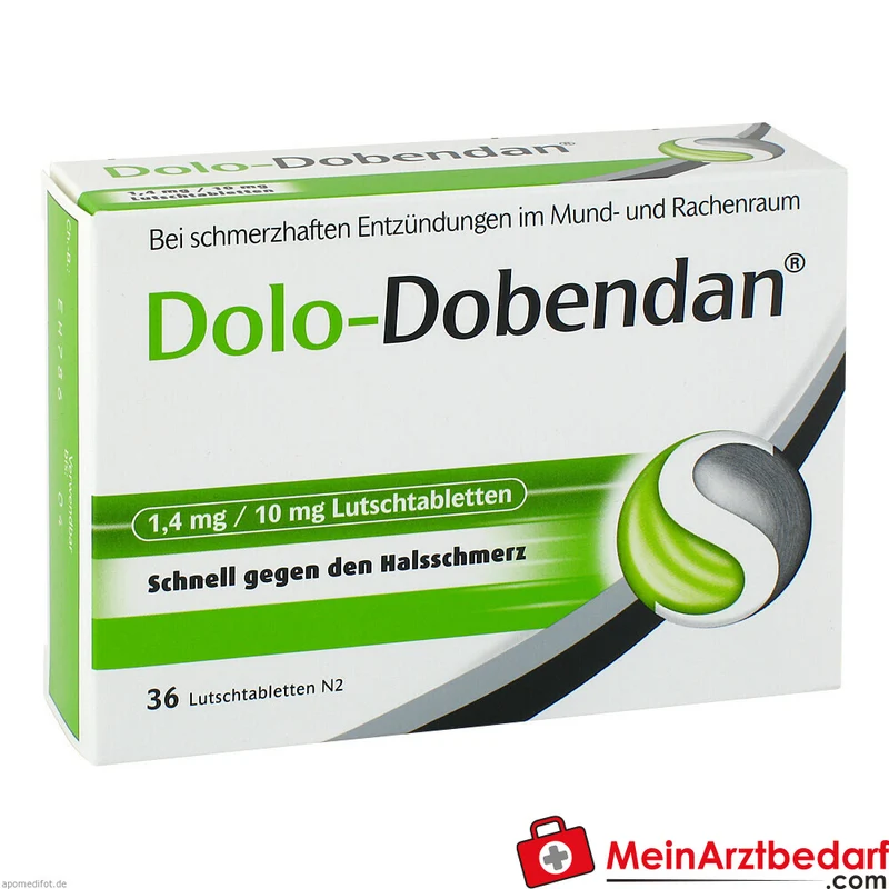 Dolo-Dobendan 1,4 mg/10 mg Lutschtabletten Packung