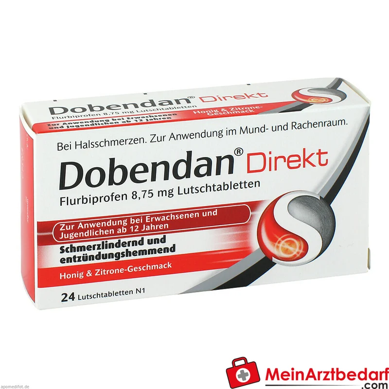 Dobendan Direkt Flurbiprofen 8,75 mg Lutschtabletten