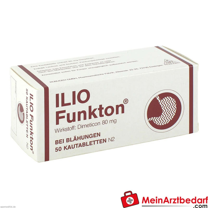 Ilio-Funkton Kautabletten gegen Blähungen, ab 6 Jahren