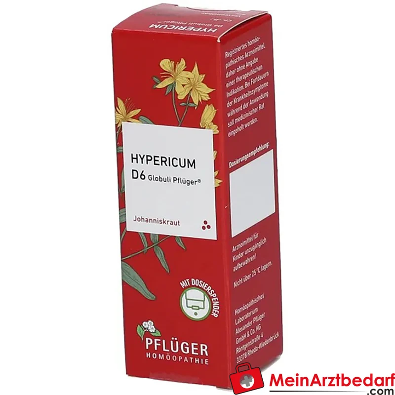 Pflüger Hypericum D6 Globuli 10 g