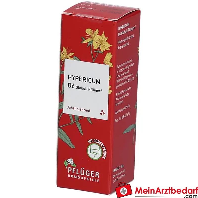 Pflüger Hypericum D6 Globuli 10 g