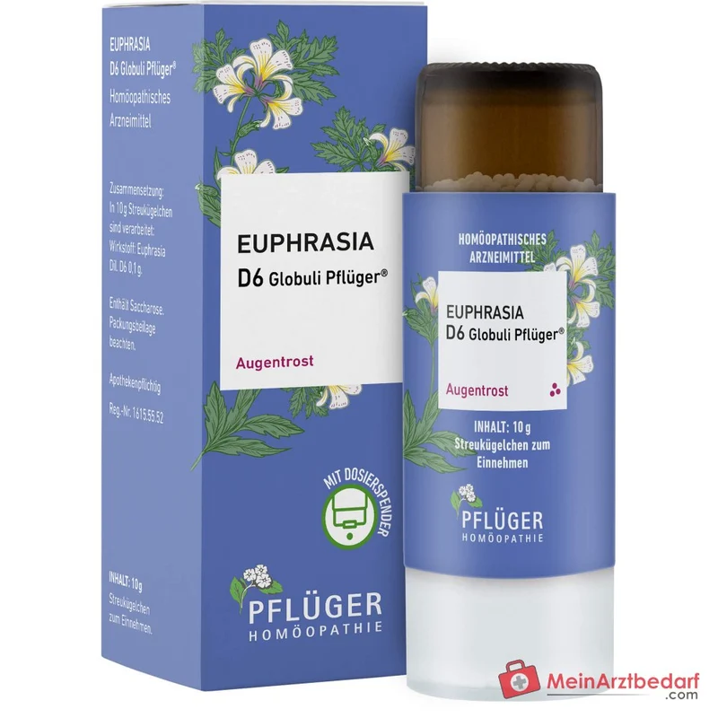 Pflüger Euphrasia D6 Globuli 10 g