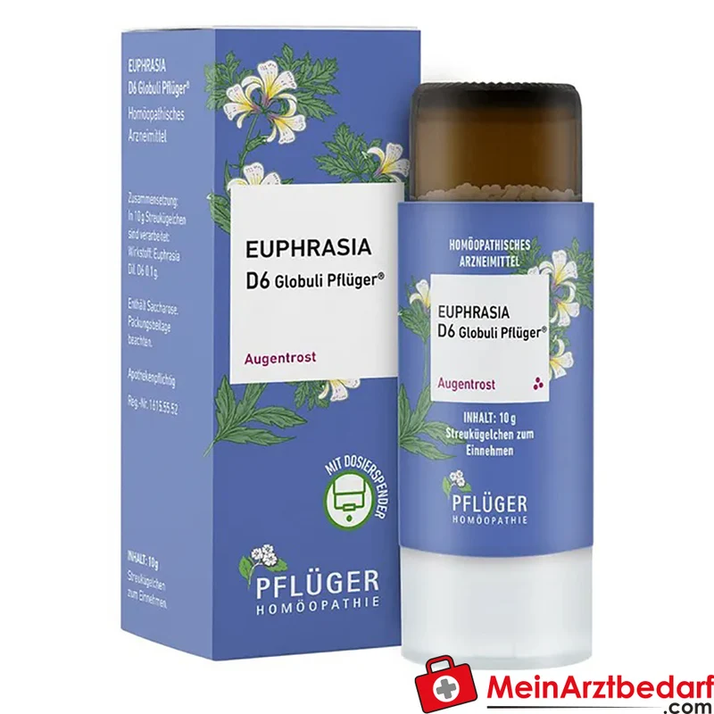 Pflüger Euphrasia D6 Globuli 10 g