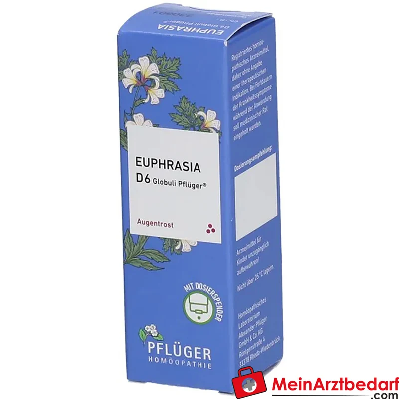 Pflüger Euphrasia D6 Globuli 10 g