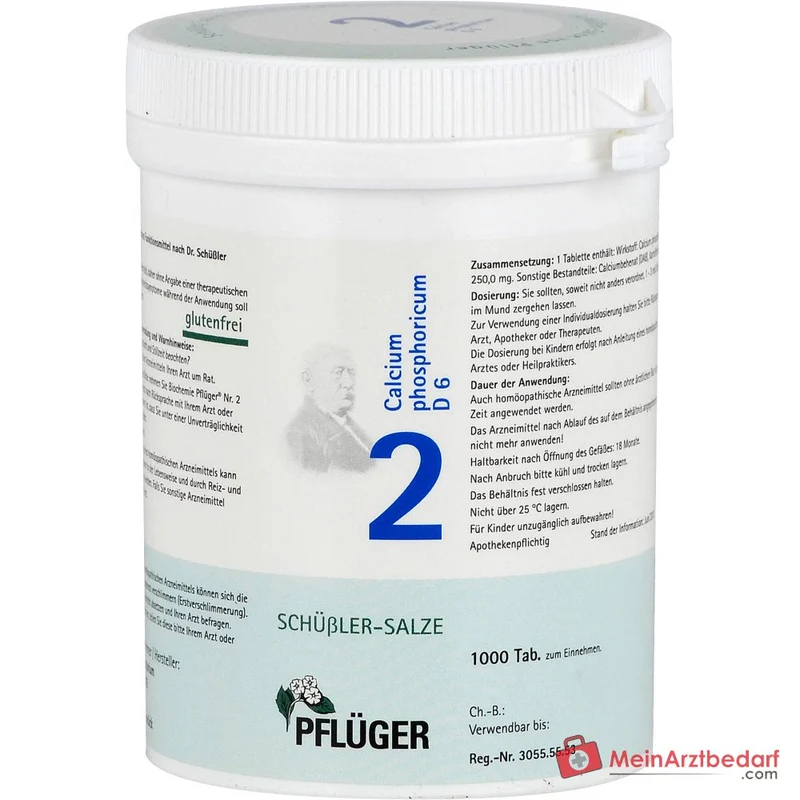 Pflüger Biochemie Nr. 2 Calcium phosphoricum D6 Tabletten, 100 St.