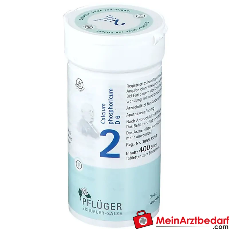 Pflüger Biochemie Nr. 2 Calcium phosphoricum D6 Tabletten, 100 St.