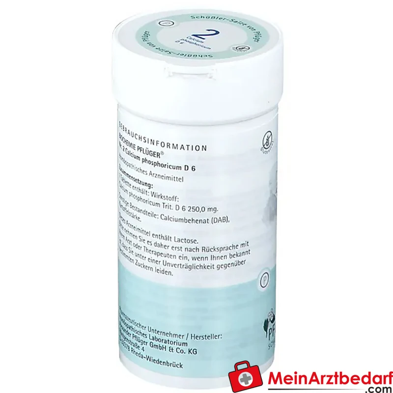 Pflüger Biochemie Nr. 2 Calcium phosphoricum D6 Tabletten, 100 St.