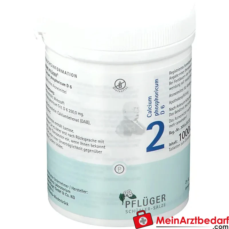 Pflüger Biochemie Nr. 2 Calcium phosphoricum D6 Tabletten, 100 St.
