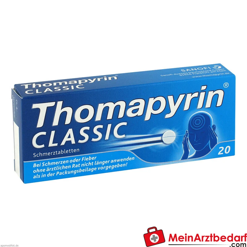 Thomapyrin CLASSIC Tabletten Acetylsalicylsäure/Paracetamol/Coffein