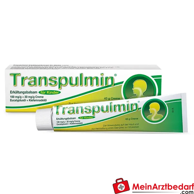 Transpulmin Erkältungsbalsam für Kinder mit Eukalyptus & Kiefer