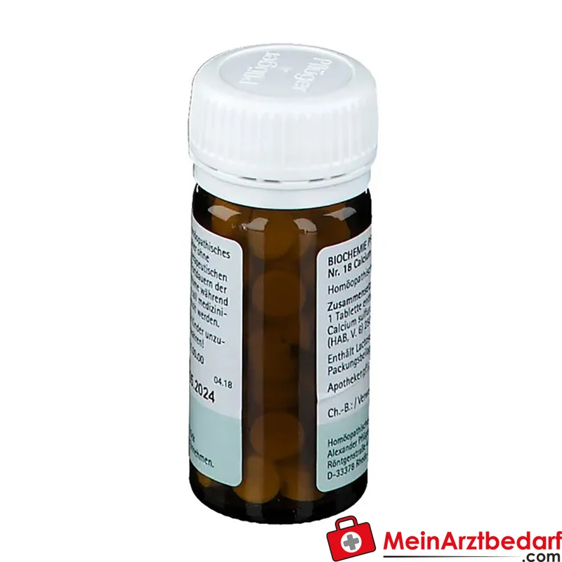 Biochemie Pflüger Nr. 18 Calcium sulfuratum D6 Tabletten, 400 St.