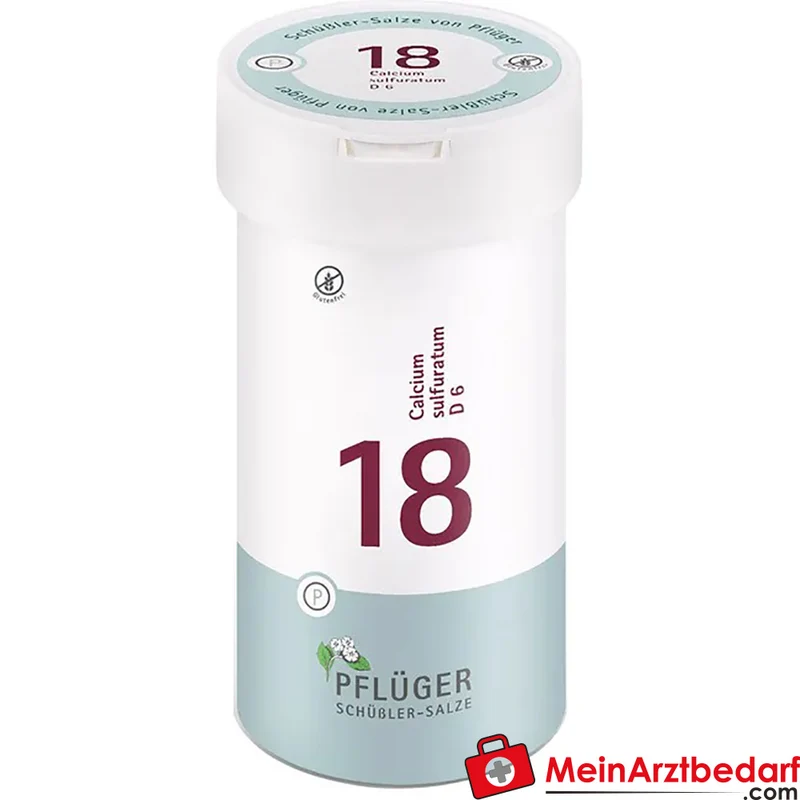 Biochemie Pflüger Nr. 18 Calcium sulfuratum D6 Tabletten, 400 St.
