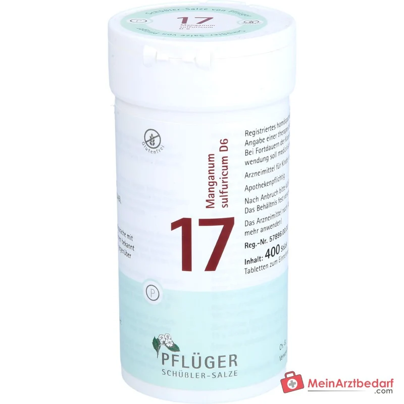 Pflüger Biochemie Nr. 17 Manganum sulfuricum Tabletten, 100 St.