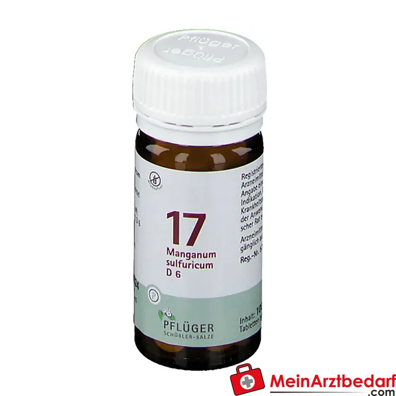 Pflüger Biochemie Nr. 17 Manganum sulfuricum Tabletten, 100 St.