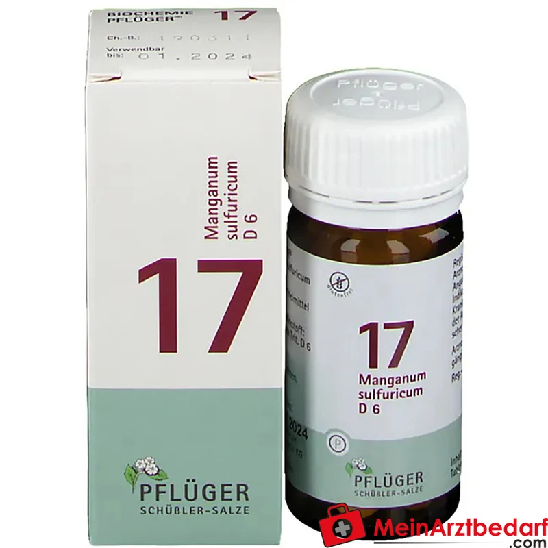 Pflüger Biochemie Nr. 17 Manganum sulfuricum Tabletten, 100 St.