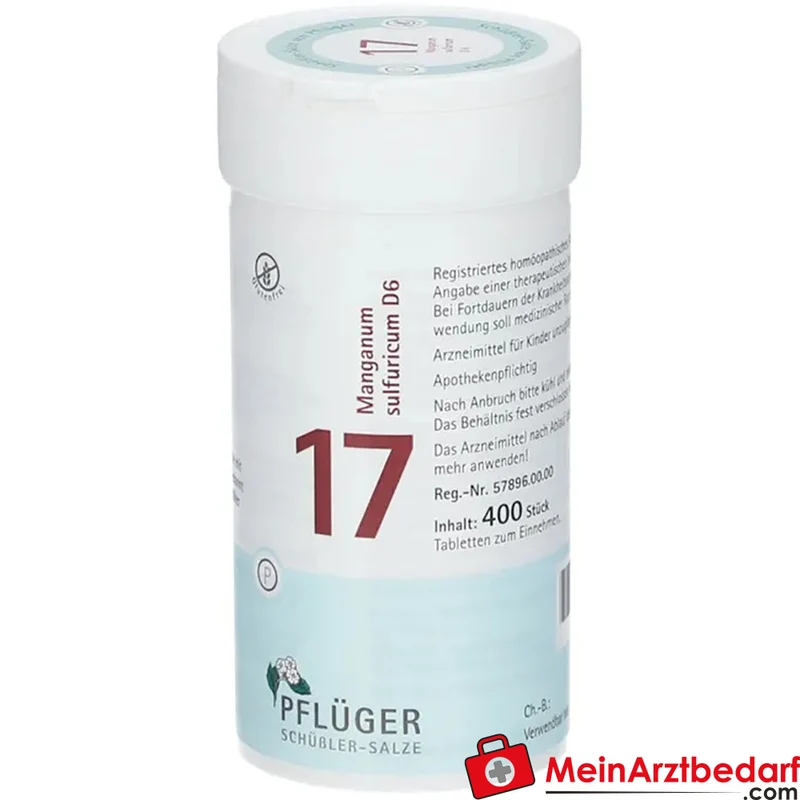 Pflüger Biochemie Nr. 17 Manganum sulfuricum Tabletten, 100 St.