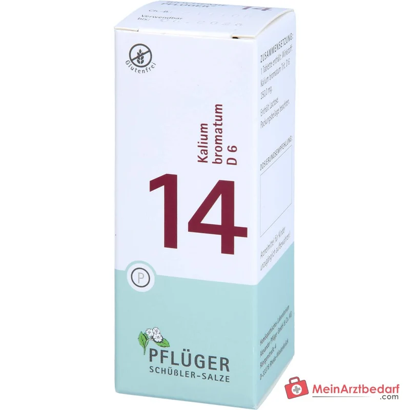 Biochemie Pflüger® Nr. 14 Kalium bromatum D6 250 mg Tabletten 100 Stück