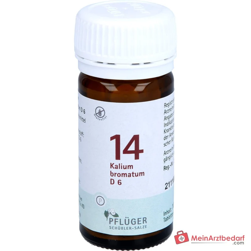 Biochemie Pflüger® Nr. 14 Kalium bromatum D6 250 mg Tabletten 100 Stück