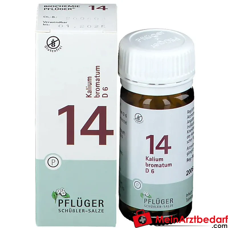 Biochemie Pflüger® Nr. 14 Kalium bromatum D6 250 mg Tabletten 100 Stück