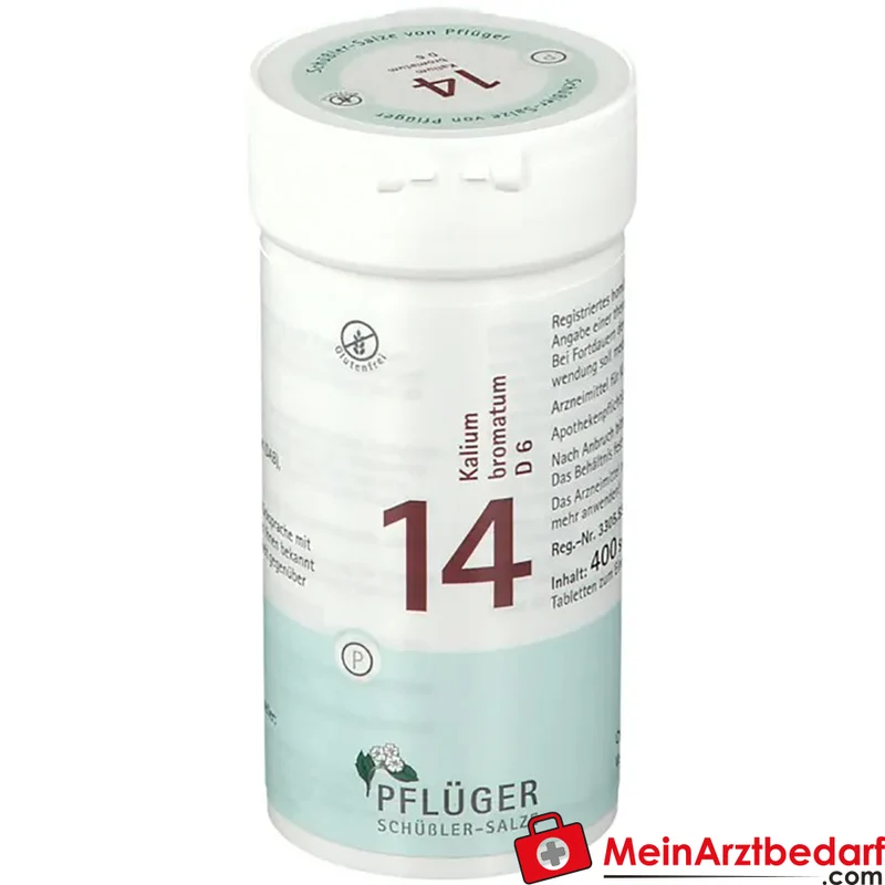 Biochemie Pflüger® Nr. 14 Kalium bromatum D6 250 mg Tabletten 100 Stück