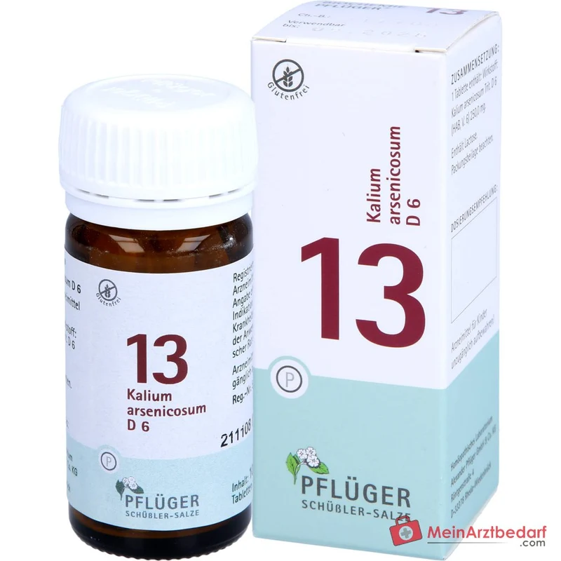 Biochemie Pflüger Nr. 13 Kalium arsenicosum D6 Tabletten 100 St