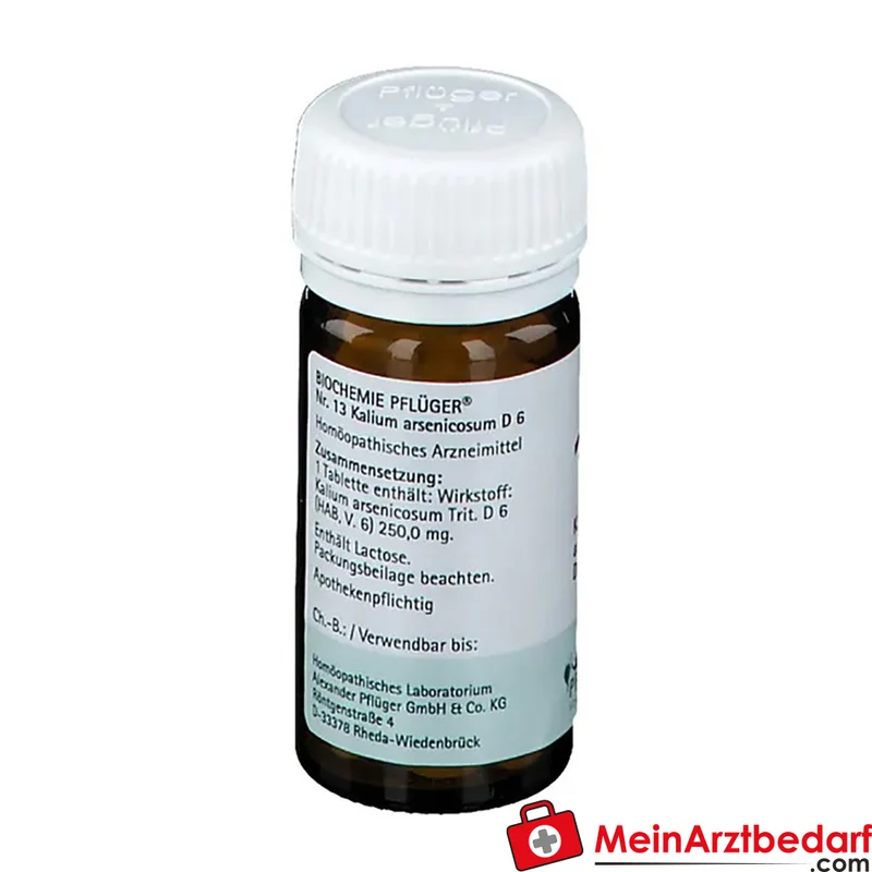 Biochemie Pflüger Nr. 13 Kalium arsenicosum D6 Tabletten 100 St