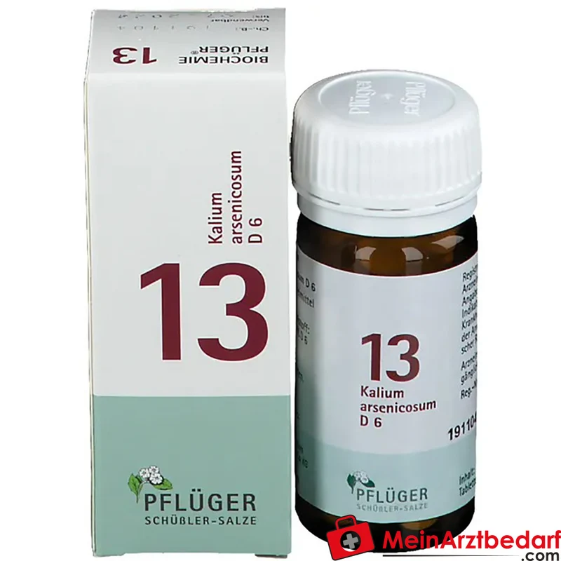 Biochemie Pflüger Nr. 13 Kalium arsenicosum D6 Tabletten 100 St