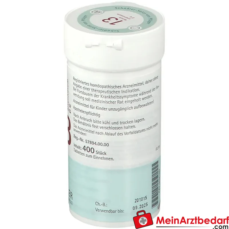 Biochemie Pflüger Nr. 13 Kalium arsenicosum D6 Tabletten 100 St