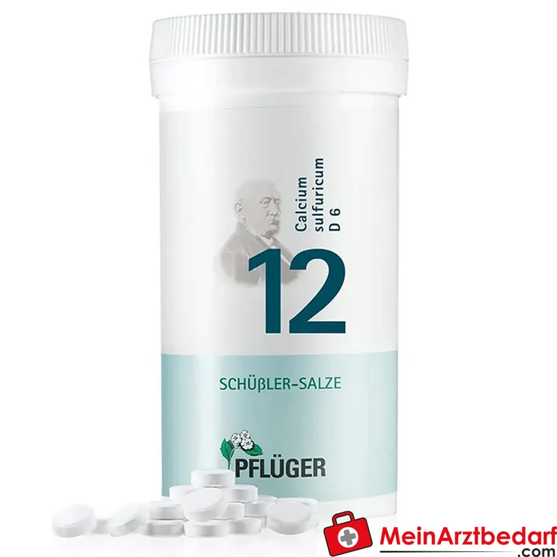 Biochemie Pflüger Nr. 12 Calcium sulfuricum D6 250 mg Tabletten 100 Stück