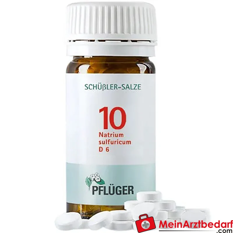 Biochemie Pflüger Nr. 10 Natrium sulfuricum D6 Tabletten Acidum silicicum D12 250 mg