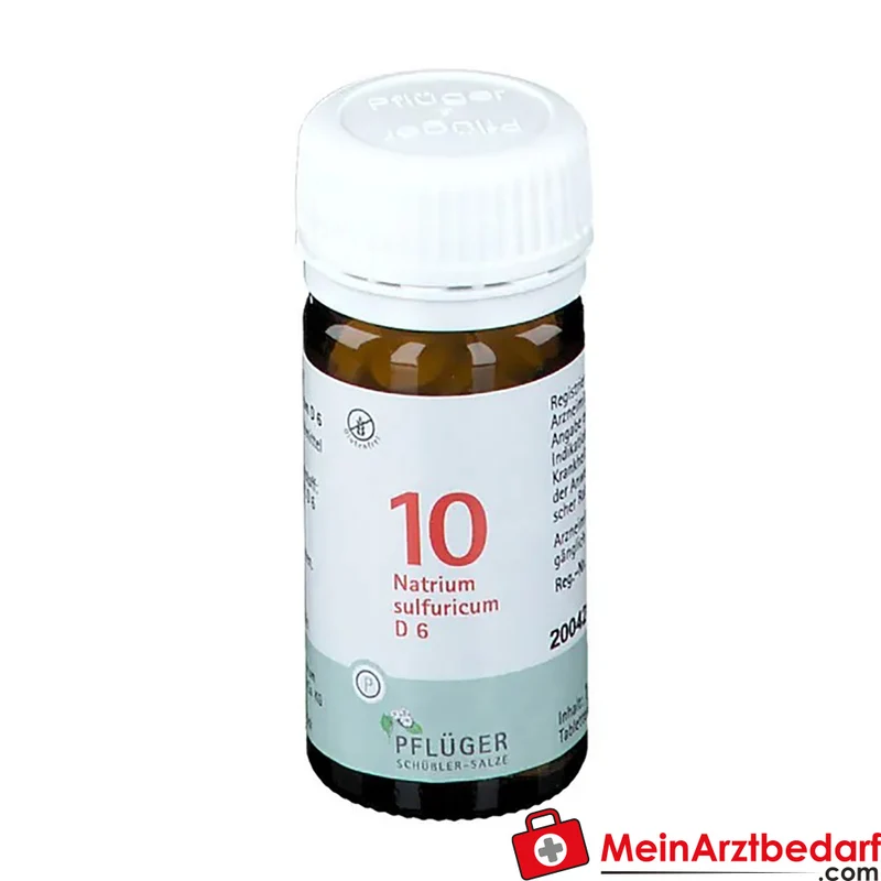 Biochemie Pflüger Nr. 10 Natrium sulfuricum D6 Tabletten Acidum silicicum D12 250 mg