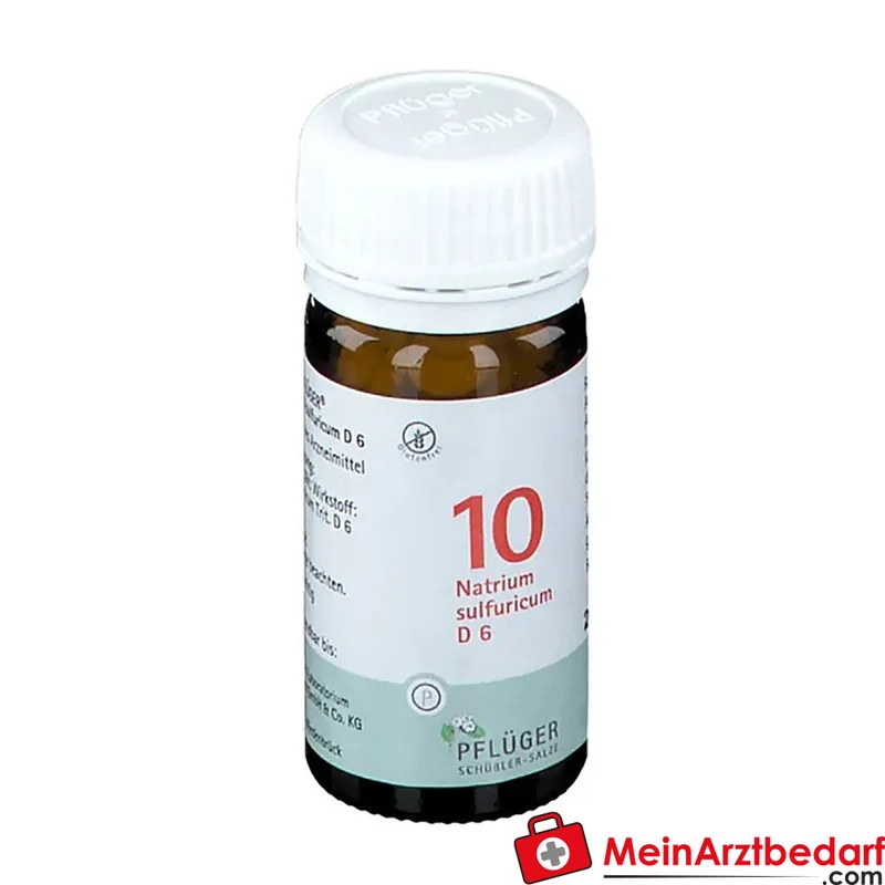 Biochemie Pflüger Nr. 10 Natrium sulfuricum D6 Tabletten Acidum silicicum D12 250 mg