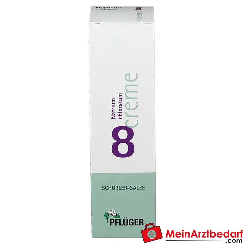 Biochemie Pflüger Nr. 8 Natrium chloratum D4 Creme 10 mg
