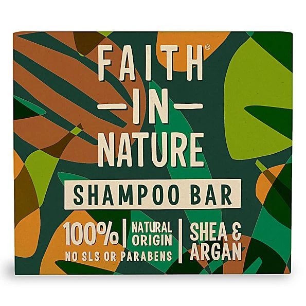 Faith in Nature Shampoo Bar Shea & Argan 85 gram