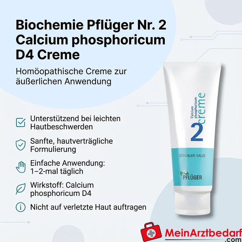 Biochemie Pflüger Nr. 2 Calcium phosphoricum D4 Creme