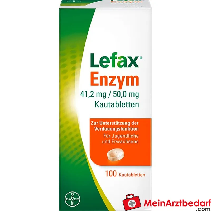 Lefax Enzym pankreatische Enzyme + Simeticon Tabletten