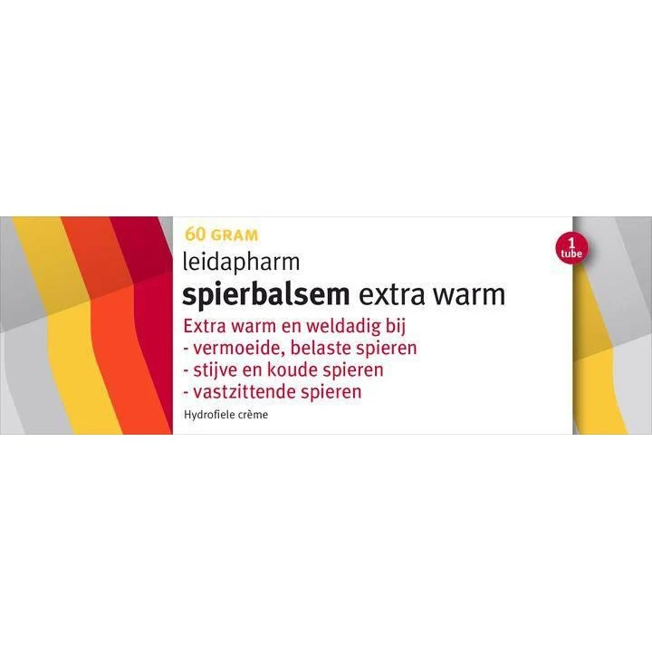 Leidapharm Spierbalsem Extra Warm 60 gram