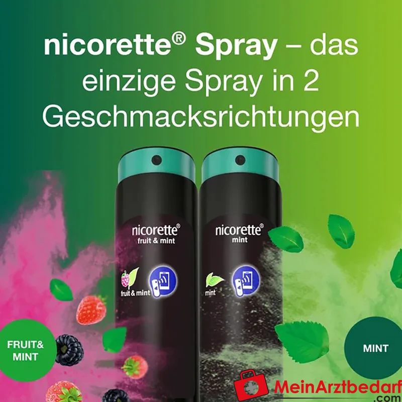 nicorette Fruit Mint Nikotinspray 1 mg Sprühstoß 1 Stück