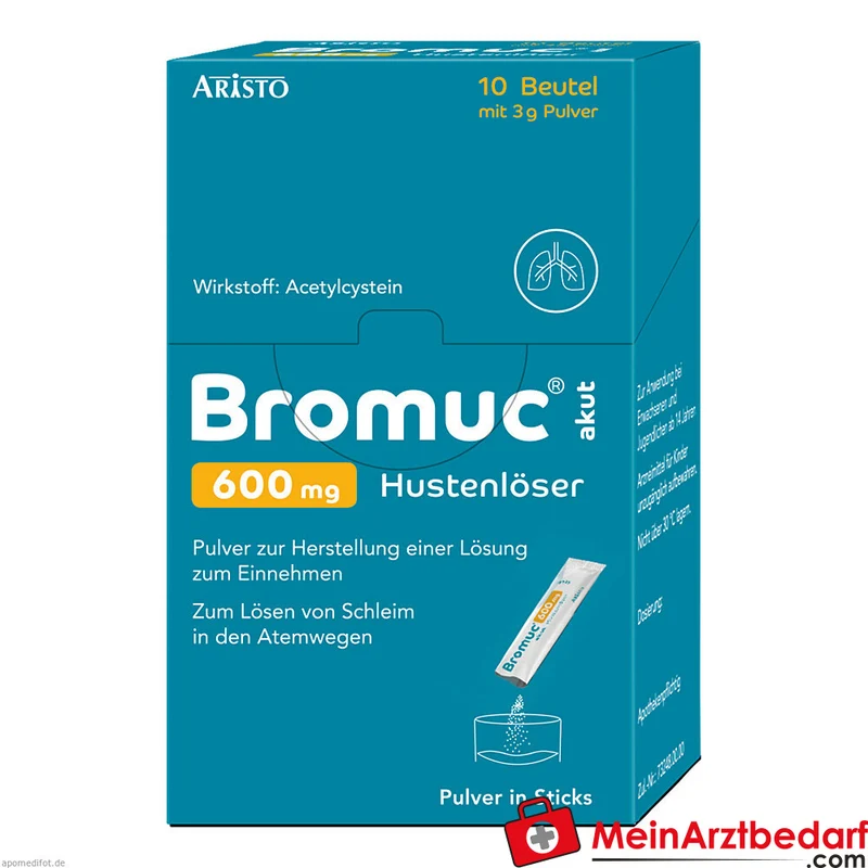 Bromuc akut 600 mg Granulat zum Auflösen, Beutel