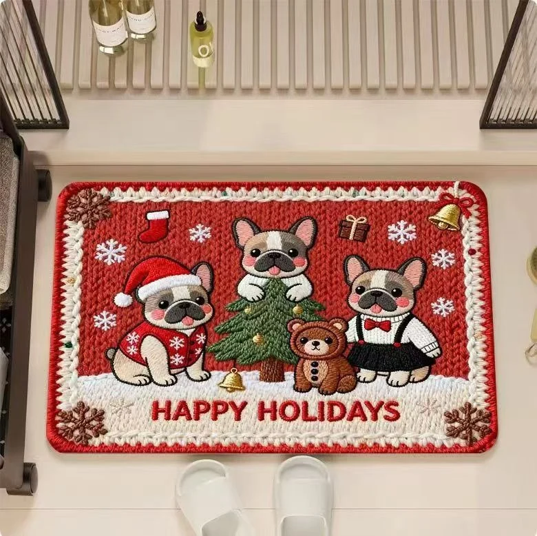 Weihnachtlich dekorative Matte