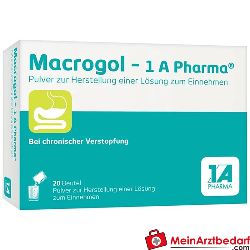 Macrogol-1A Pharma Macrogol Pulver zum Einnehmen Beutel