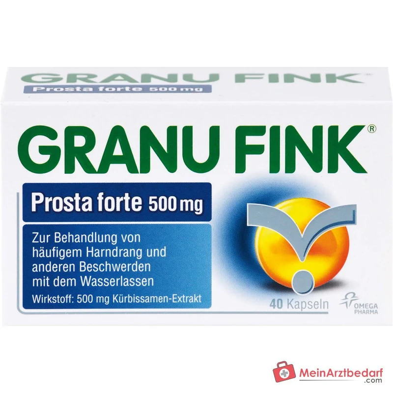 GRANU FINK Prosta forte 500 mg Kapseln, 140 St