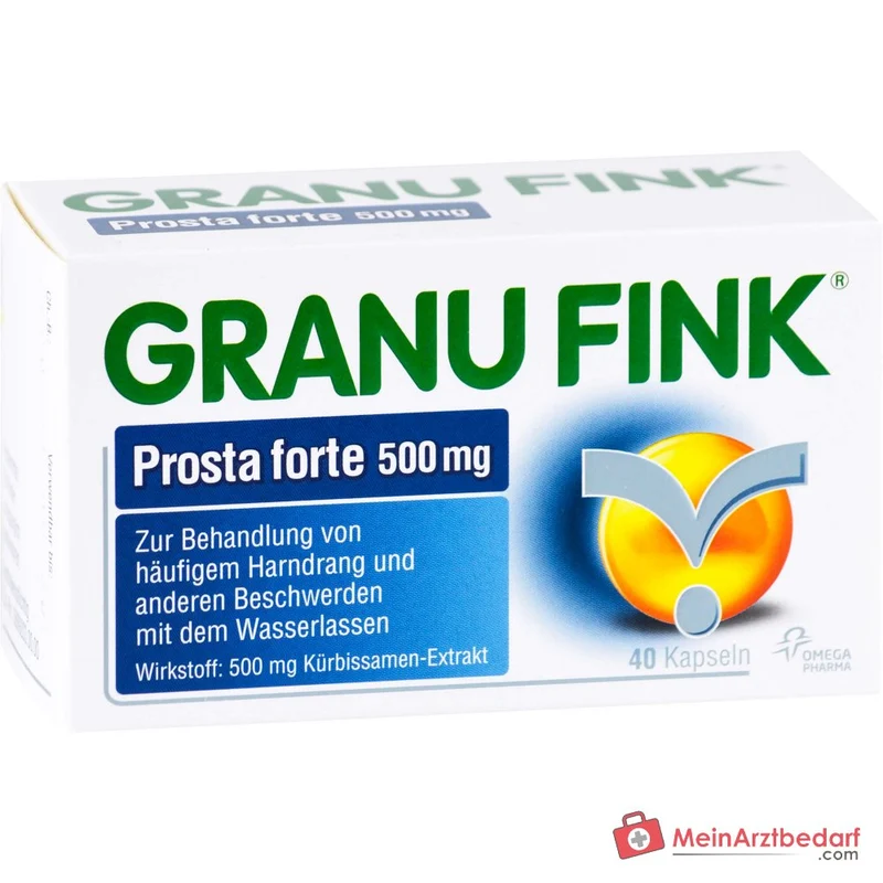 GRANU FINK Prosta forte 500 mg Kapseln, 140 St