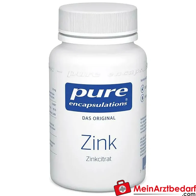 Pure Encapsulations Zink 94 mg (Zinkcitrat) Kapseln 60 Stück