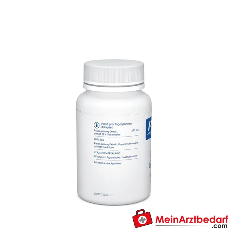 Pure Encapsulations Panax Ginseng 12% Ginsenoside Kapseln 60 Stück