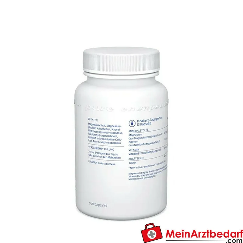 Pure Encapsulations Magnesium Energy 300 mg Magnesium, Vitamin B12 10 µg Kapseln