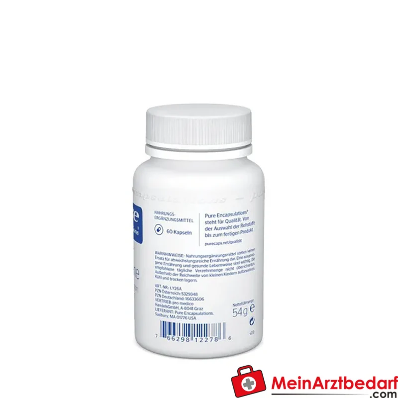 Pure Encapsulations Lycopene 20 mg Kapseln (Tomatenextrakt) 60 Stück