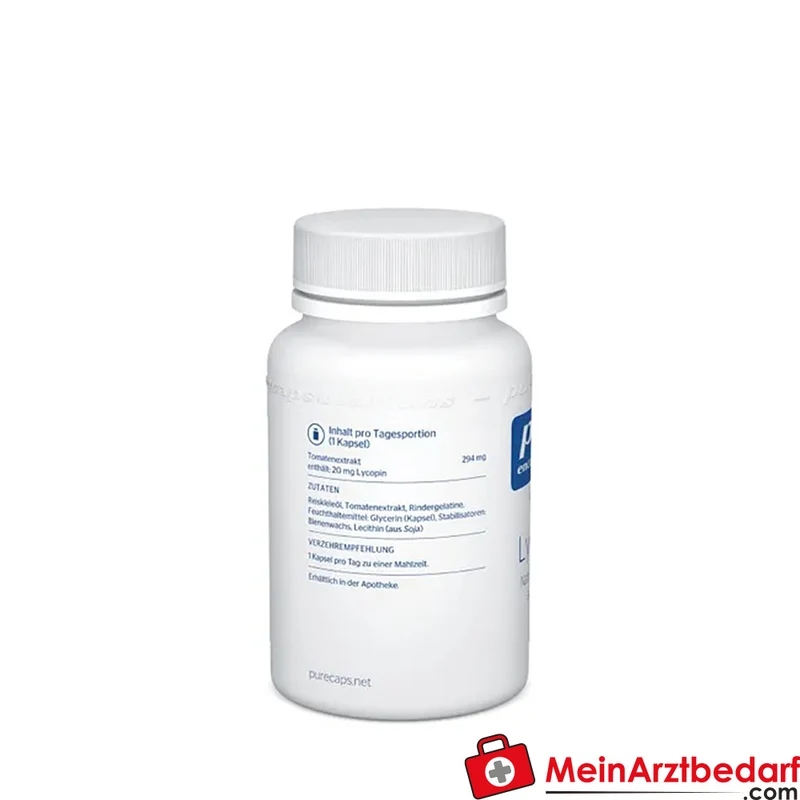 Pure Encapsulations Lycopene 20 mg Kapseln (Tomatenextrakt) 60 Stück